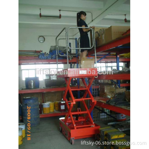 SJY0.25-3.0 Manufacturer Electric Hydraulic Scissor Lift,250kg